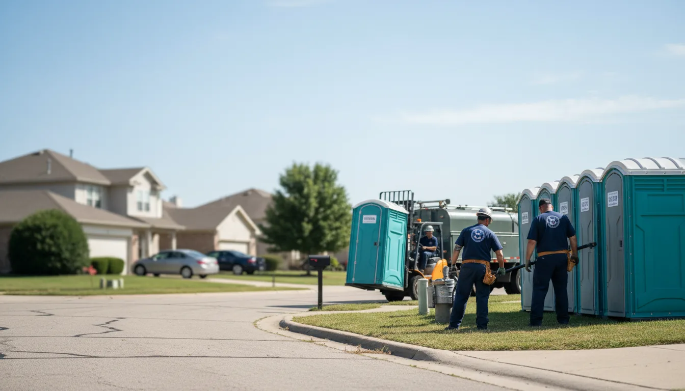 Porta Potty Rental in Caldwell, TX near me